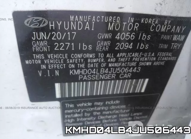 KMHD04LB4JU506443 фото 10