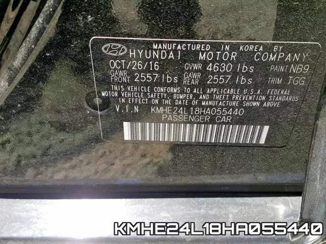 KMHE24L18HA055440 фото 2