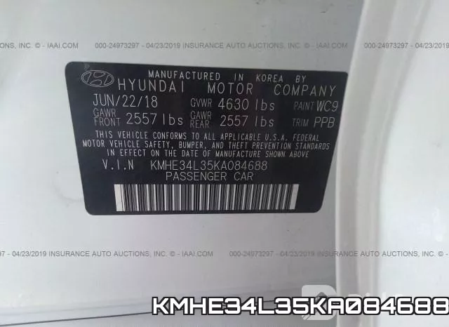 KMHE34L35KA084688 фото 10