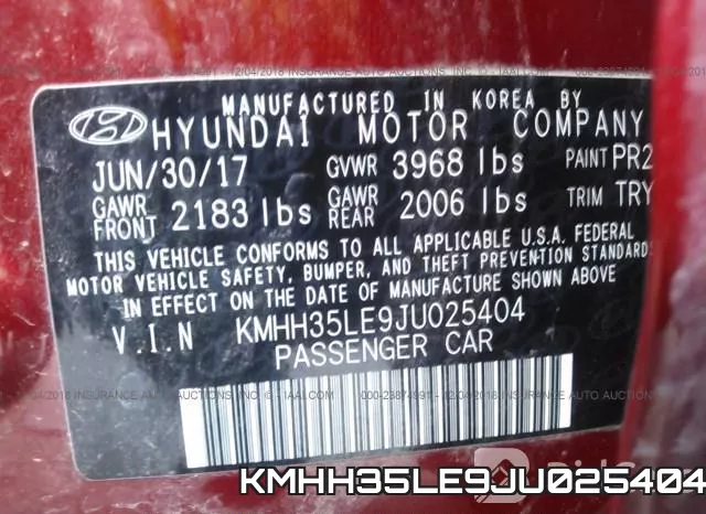 KMHH35LE9JU025404 фото 10