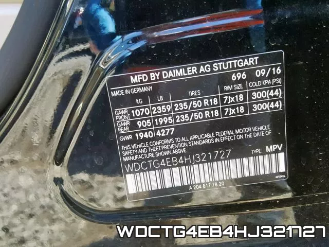 WDCTG4EB4HJ321727 фото 2