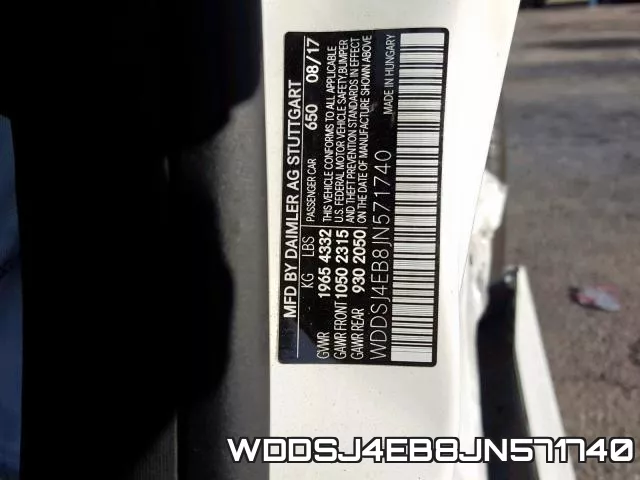 WDDSJ4EB8JN571740 фото 2