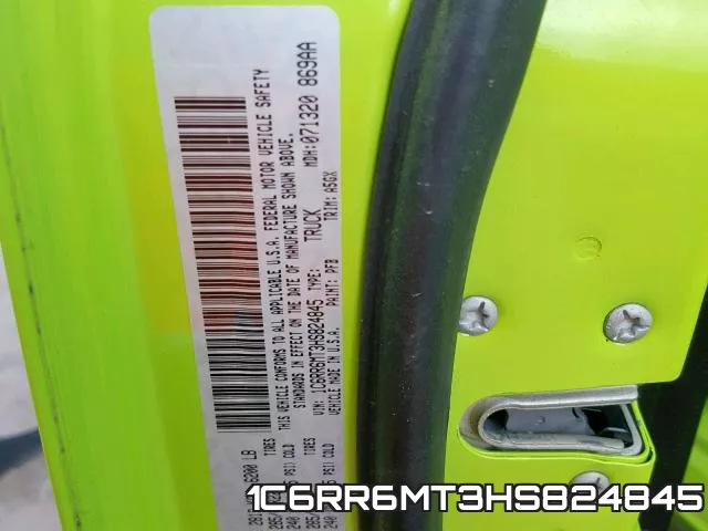 1C6RR6MT3HS824845 фото 2