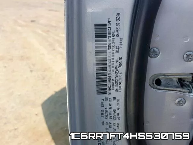 1C6RR7FT4HS530759 фото 2