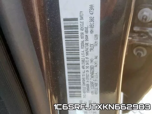 1C6SRFJTXKN662983 фото 2