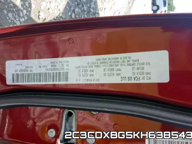 2C3CDXBG5KH638543 фото 2
