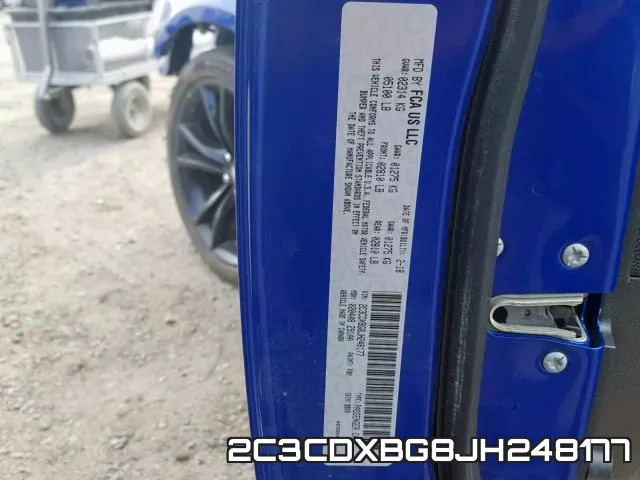 2C3CDXBG8JH248177 фото 2