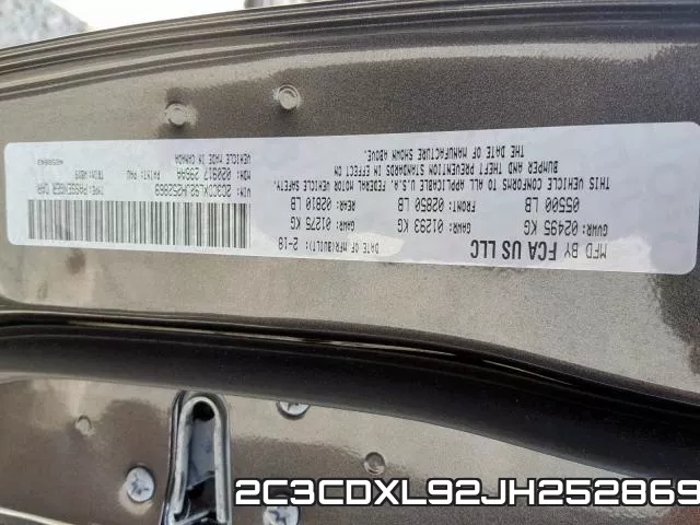 2C3CDXL92JH252869 фото 2