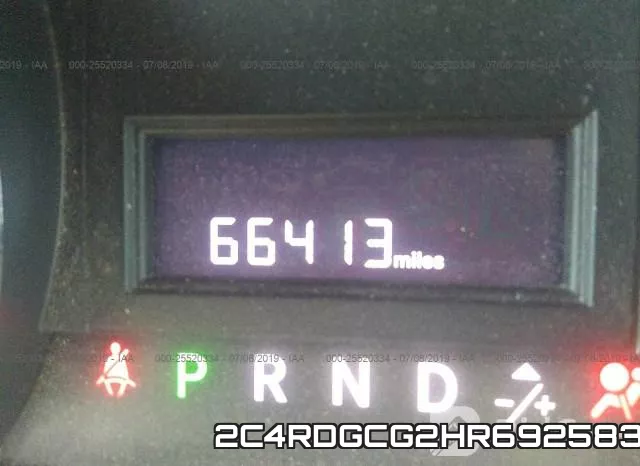 2C4RDGCG2HR692583 фото 8