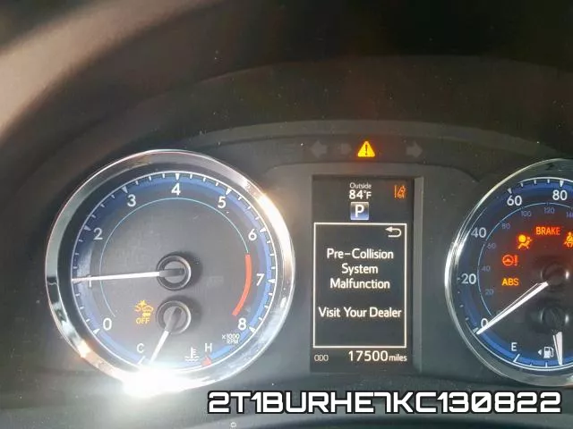 2T1BURHE7KC130822 фото 9