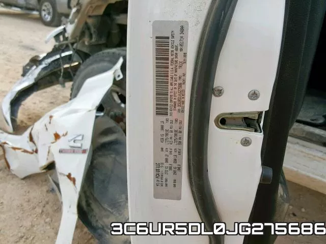 3C6UR5DL0JG275686 фото 2