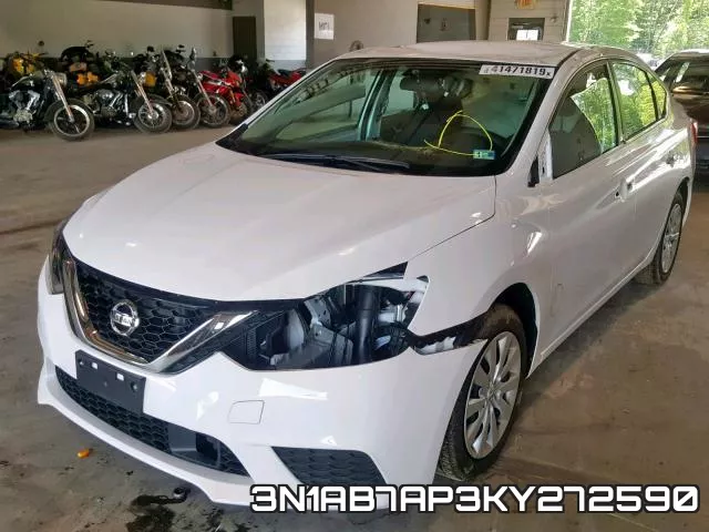 3N1AB7AP3KY272590 фото 3