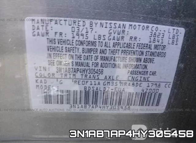 3N1AB7AP4HY305458 фото 10
