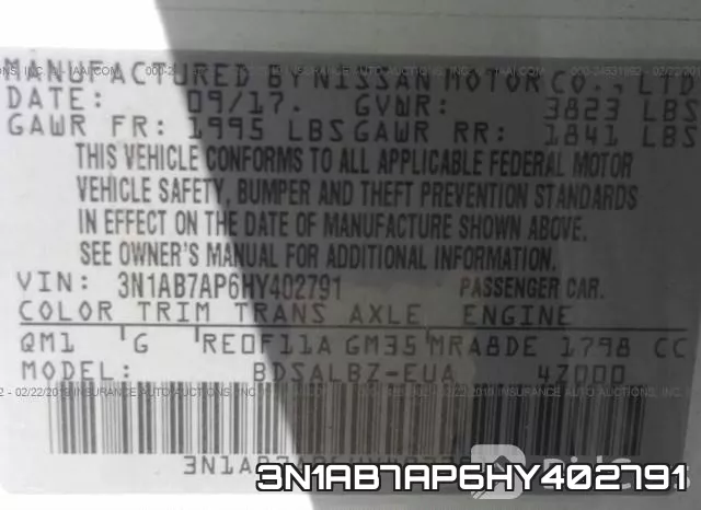 3N1AB7AP6HY402791 фото 10