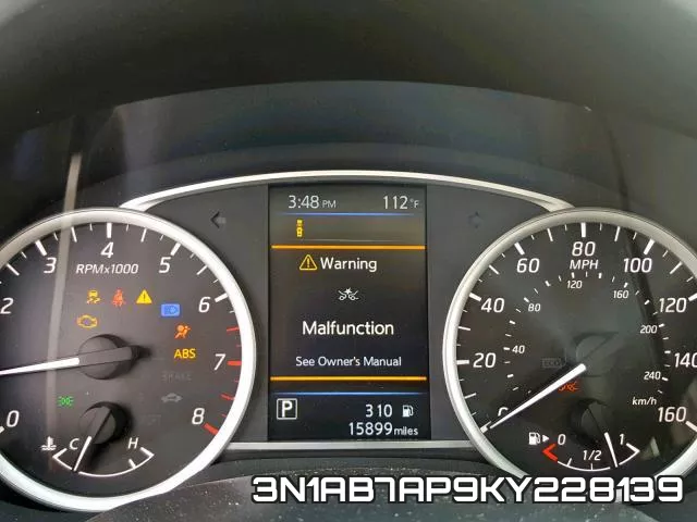 3N1AB7AP9KY228139 фото 9