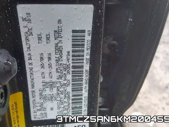 3TMCZ5AN6KM200455 фото 2