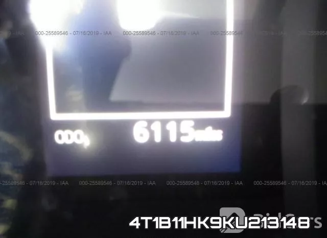 4T1B11HK9KU213148 фото 8