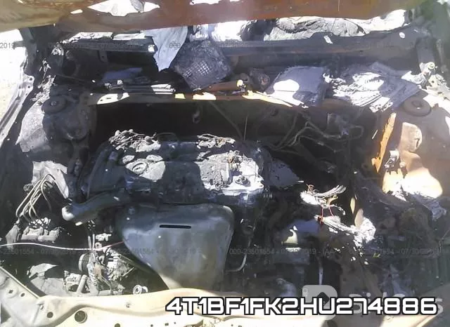4T1BF1FK2HU274886 фото 2