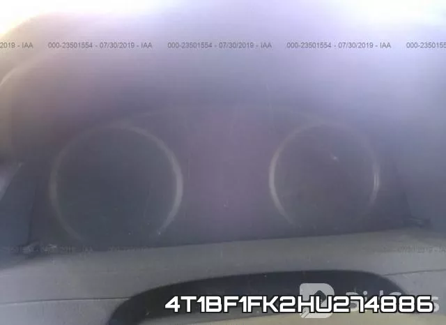 4T1BF1FK2HU274886 фото 8