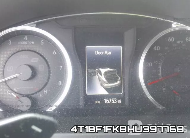 4T1BF1FK8HU397768 фото 8