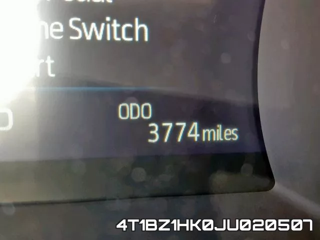 4T1BZ1HK0JU020507 фото 9