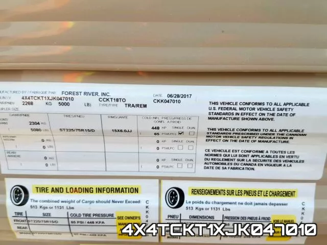 4X4TCKT1XJK047010 фото 2