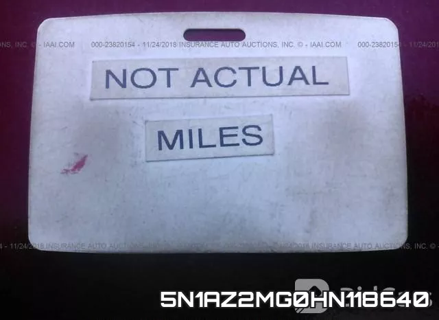 5N1AZ2MG0HN118640 фото 8