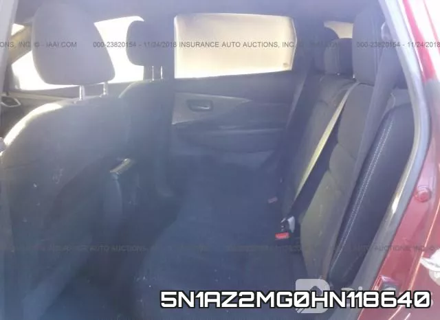 5N1AZ2MG0HN118640 фото 9