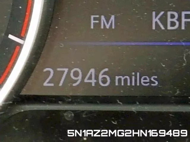 5N1AZ2MG2HN169489 фото 9