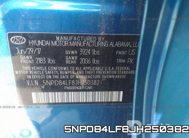 5NPD84LF8JH250382 фото 10