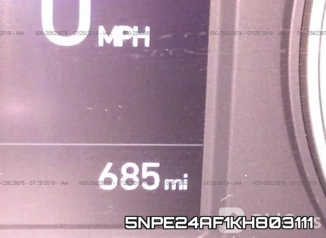 5NPE24AF1KH803111 фото 7