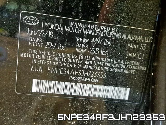 5NPE34AF3JH723353 фото 2