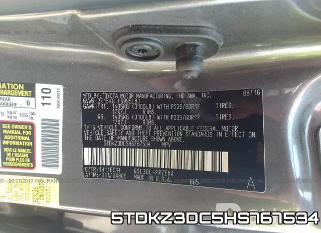 5TDKZ3DC5HS767534 фото 10