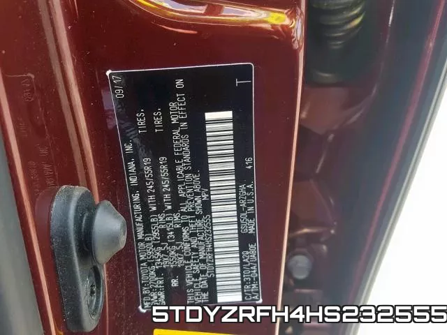 5TDYZRFH4HS232555 фото 2