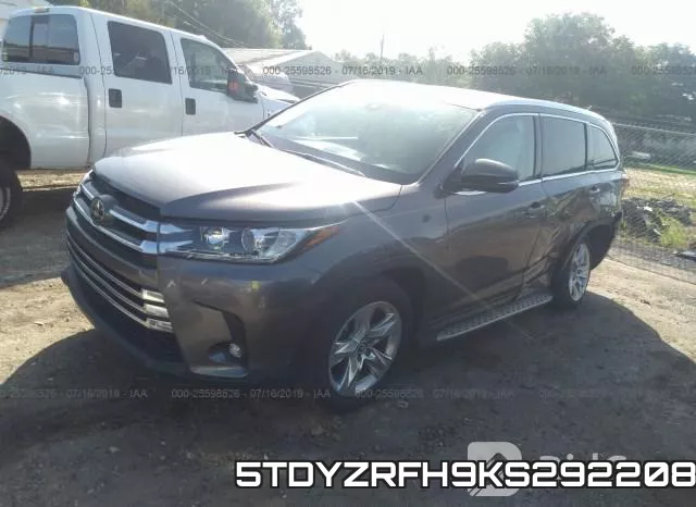 5TDYZRFH9KS292208 фото 3