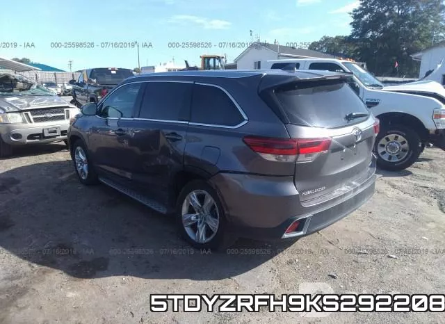 5TDYZRFH9KS292208 фото 4