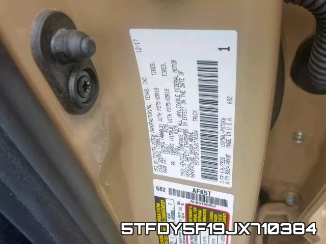 5TFDY5F19JX710384 фото 2