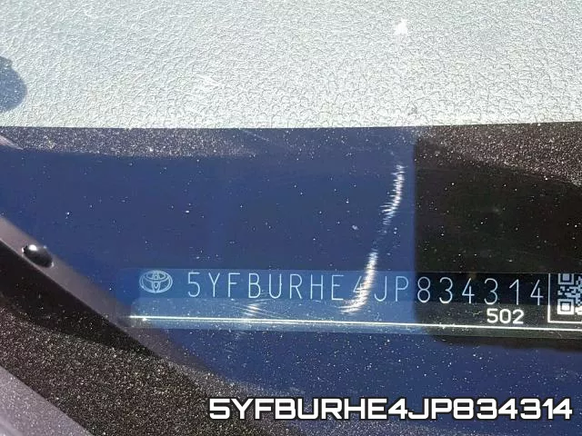 5YFBURHE4JP834314 фото 2