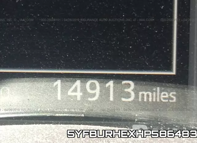 5YFBURHEXHP586483 фото 8