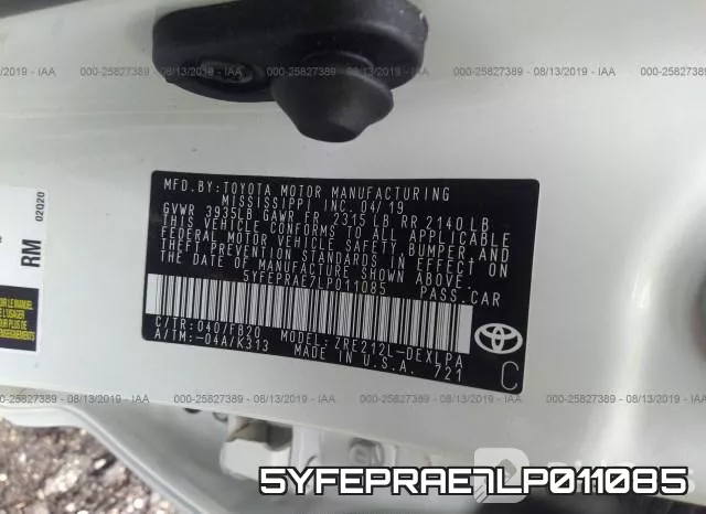 5YFEPRAE7LP011085 фото 10