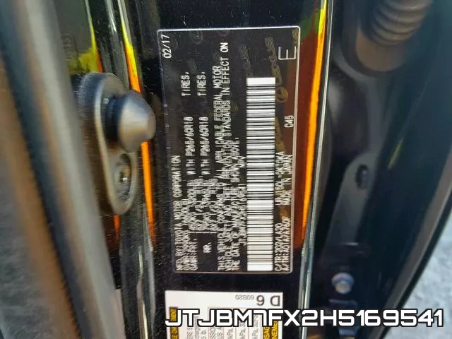 JTJBM7FX2H5169541 фото 2