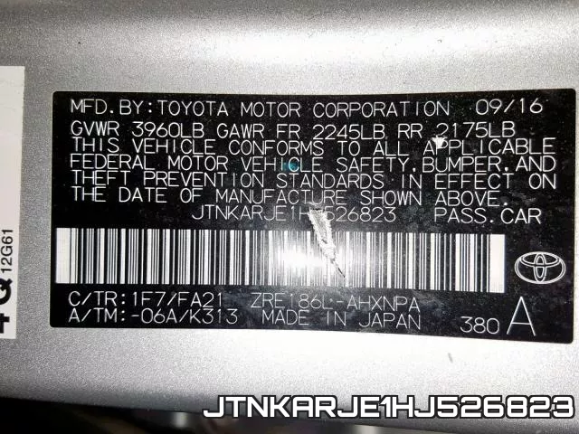 JTNKARJE1HJ526823 фото 2