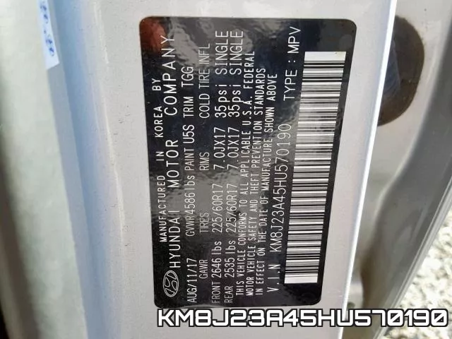 KM8J23A45HU570190 фото 2
