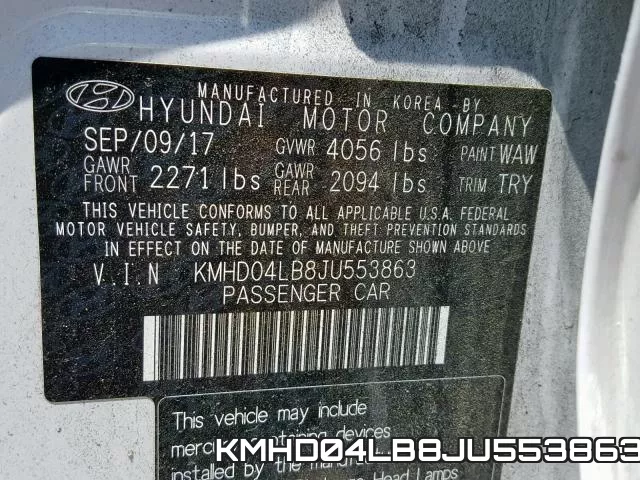 KMHD04LB8JU553863 фото 2