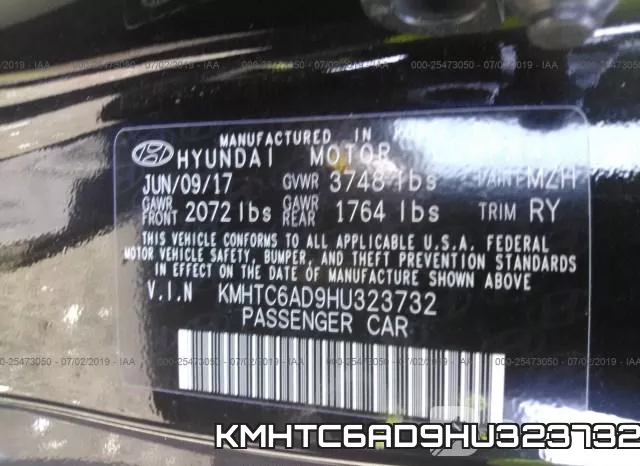 KMHTC6AD9HU323732 фото 10