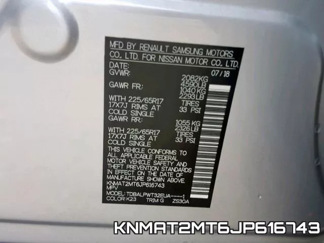 KNMAT2MT6JP616743 фото 2