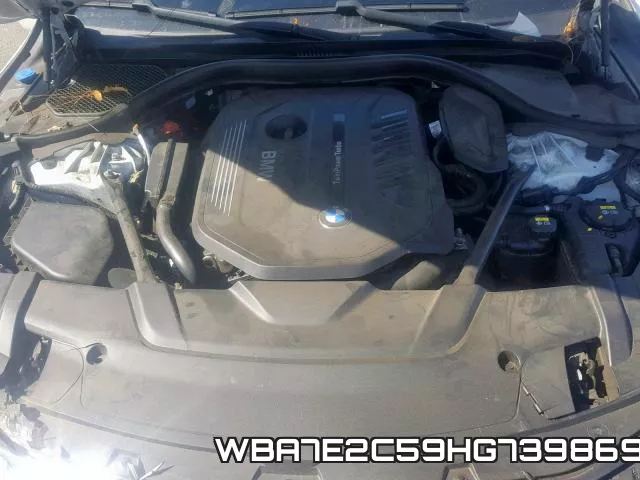WBA7E2C59HG739869 фото 8