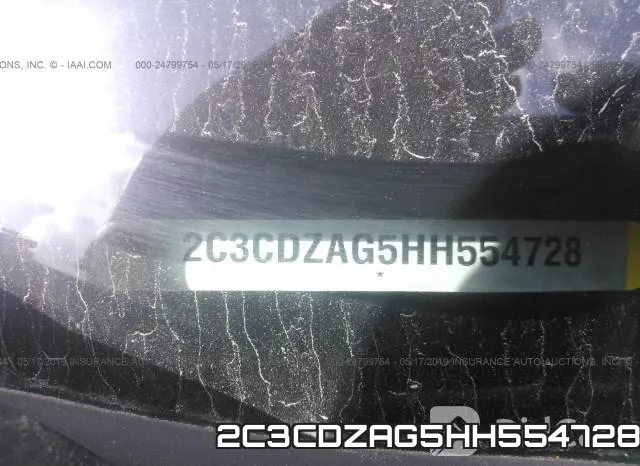 2C3CDZAG5HH554728 фото 9
