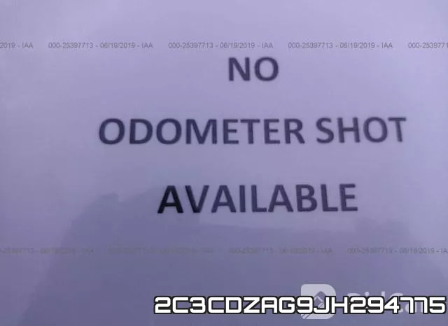2C3CDZAG9JH294775 фото 8