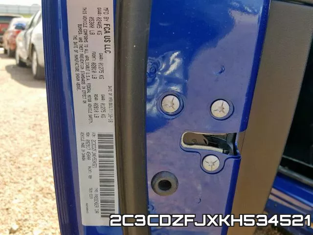 2C3CDZFJXKH534521 фото 2